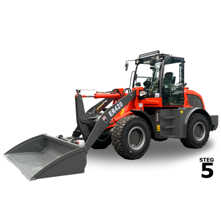 Hjullastare Everun er420, Hjullastare, Lastmaskin, Traktor, Everun, Manitech