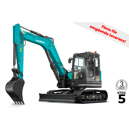 Grvmaskin Sunward SWE90UF ,Grvmaskin,Sunward, Komapktgrvare, Bandgrvare