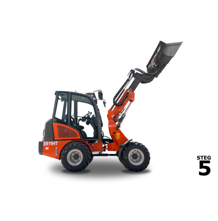 Everun ER11HT - 4x4 - Kubota 24hk - Steg5
