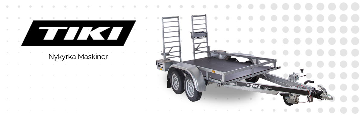 Tiki maskinsläp